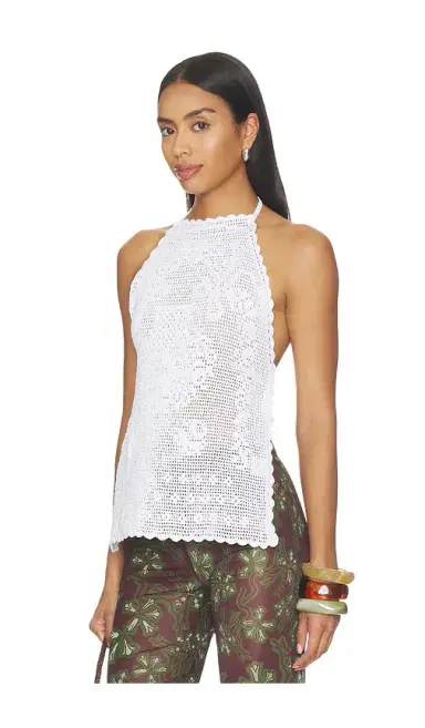 KETTEL ATELIER Finka Crochet Top | Thumbnail 1 KETTEL ATELIER Finka Crochet Top | Thumbnail 1