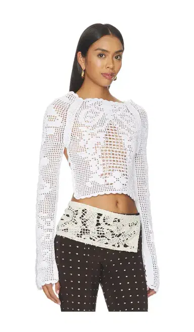 KETTEL ATELIER Talia Crochet Blouse | Thumbnail 2 KETTEL ATELIER Talia Crochet Blouse | Thumbnail 2
