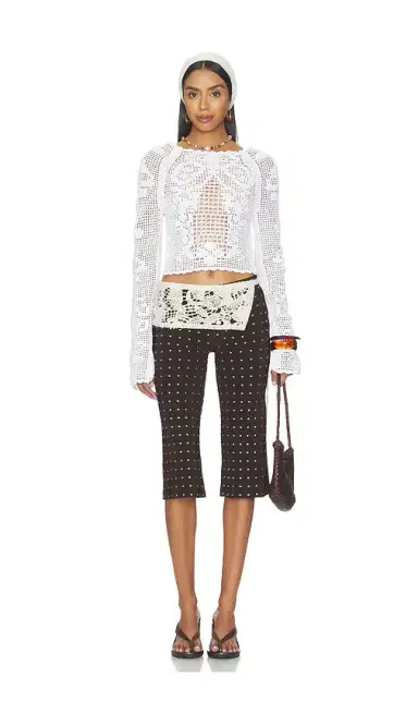 KETTEL ATELIER Talia Crochet Blouse | Thumbnail 4 KETTEL ATELIER Talia Crochet Blouse | Thumbnail 4