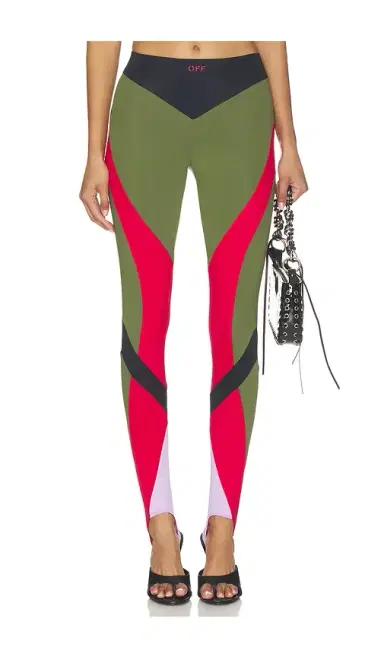 OFF-WHITE Ly Color Block Legging | Thumbnail 2 OFF-WHITE Ly Color Block Legging | Thumbnail 2