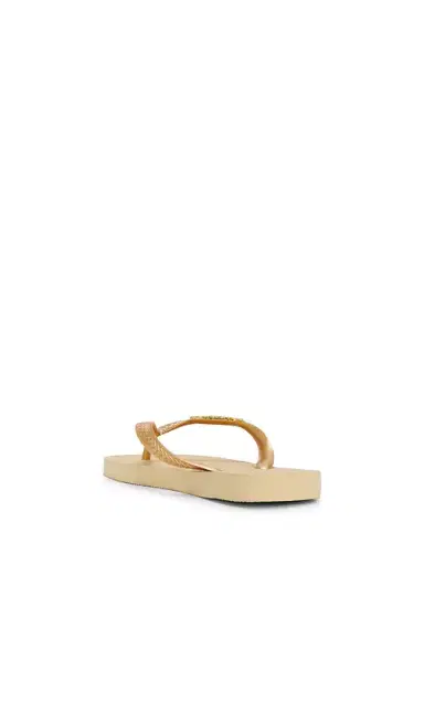 Havaianas Top Logo Metallic Sandal | Thumbnail 4 Havaianas Top Logo Metallic Sandal | Thumbnail 4