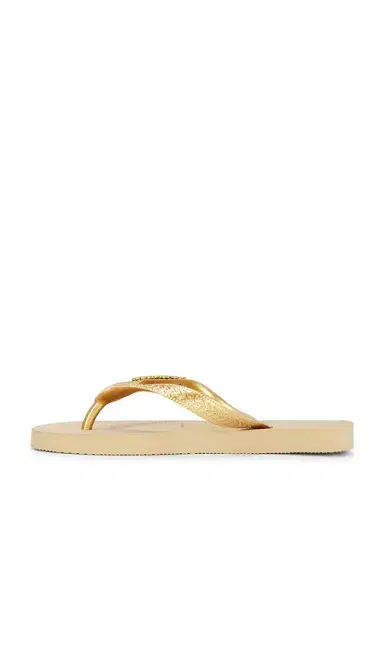 Havaianas Top Logo Metallic Sandal | Thumbnail 5 Havaianas Top Logo Metallic Sandal | Thumbnail 5