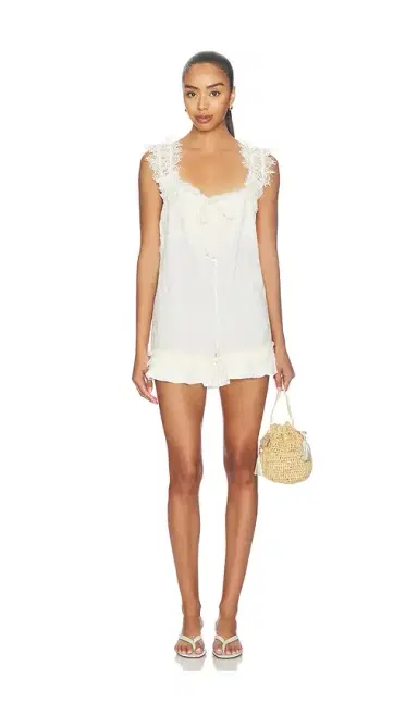 Free People x Intimately FP Wish Me Luck Romper | Thumbnail 1 Free People x Intimately FP Wish Me Luck Romper | Thumbnail 1