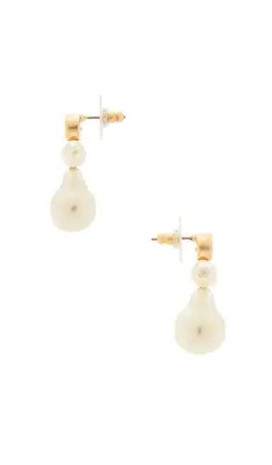 BaubleBar Organic Pearl Earrings | Thumbnail 2 BaubleBar Organic Pearl Earrings | Thumbnail 2