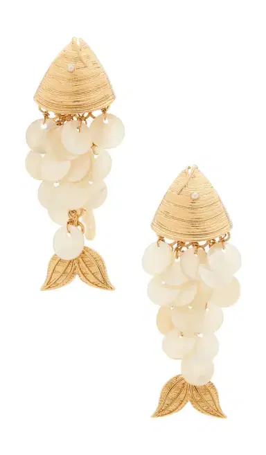 BaubleBar Ripple Effect Fish Earrings | Thumbnail 1 BaubleBar Ripple Effect Fish Earrings | Thumbnail 1