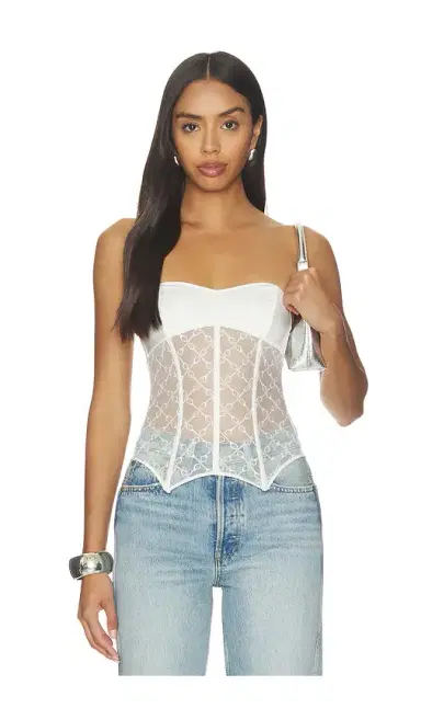 Kiki de Montparnasse Handcuff Bustier Top | Thumbnail 1 Kiki de Montparnasse Handcuff Bustier Top | Thumbnail 1