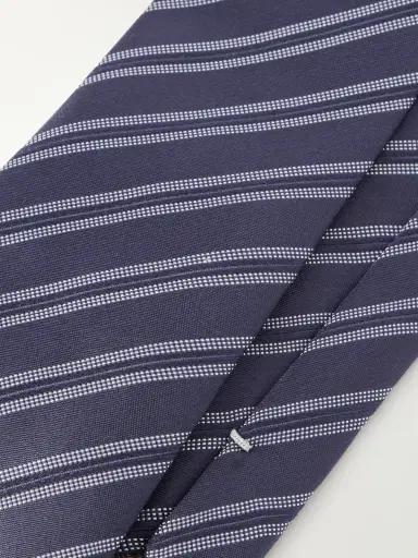 Canali 8cm Striped Silk Tie - Men | Thumbnail 4 Canali 8cm Striped Silk Tie - Men | Thumbnail 4