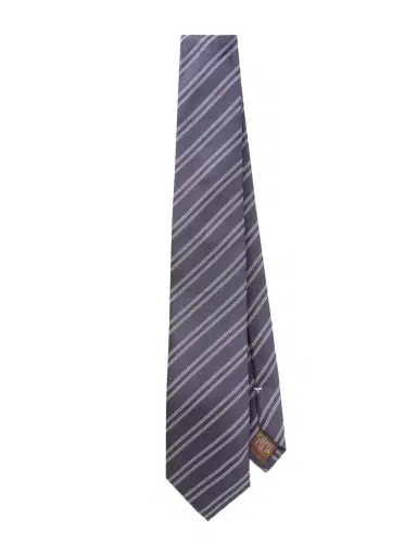 Canali 8cm Striped Silk Tie - Men | Thumbnail 1 Canali 8cm Striped Silk Tie - Men | Thumbnail 1