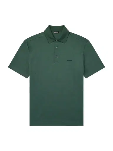 Zegna Cotton-Piqué Polo Shirt - Men | Thumbnail 1 Zegna Cotton-Piqué Polo Shirt - Men | Thumbnail 1