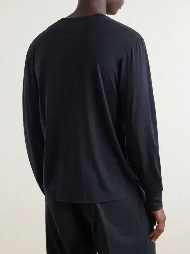 Tom Ford Slim-Fit Lyocell and Cotton-Blend Jersey T-Shirt - Men | Thumbnail 4 Tom Ford Slim-Fit Lyocell and Cotton-Blend Jersey T-Shirt - Men | Thumbnail 4