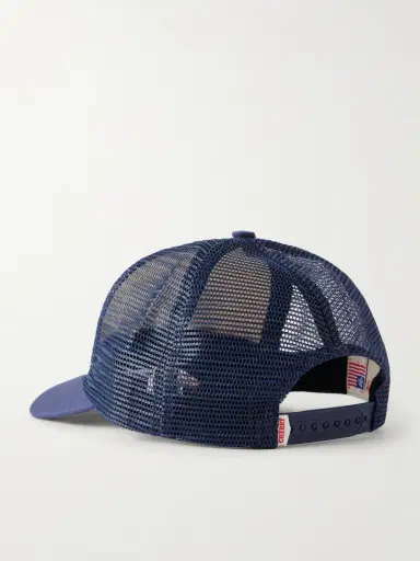 Cherry Los Angeles 6 Star Logo-Embroidered Studded Canvas and Mesh Trucker Cap - Men | Thumbnail 4 Cherry Los Angeles 6 Star Logo-Embroidered Studded Canvas and Mesh Trucker Cap - Men | Thumbnail 4
