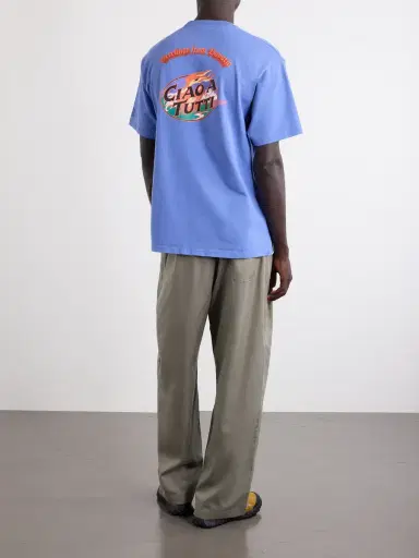 A Kind Of Guise Basso Ciao a Tutti Logo-Print Cotton-Jersey T-Shirt - Men | Thumbnail 4 A Kind Of Guise Basso Ciao a Tutti Logo-Print Cotton-Jersey T-Shirt - Men | Thumbnail 4