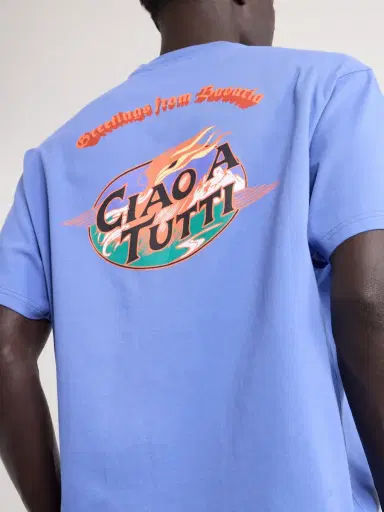 A Kind Of Guise Basso Ciao a Tutti Logo-Print Cotton-Jersey T-Shirt - Men | Thumbnail 6 A Kind Of Guise Basso Ciao a Tutti Logo-Print Cotton-Jersey T-Shirt - Men | Thumbnail 6