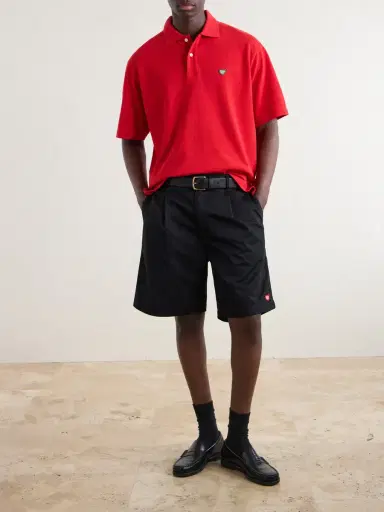 Human Made Logo-Appliquéd Cotton-Piqué Polo Shirt - Men | Thumbnail 2 Human Made Logo-Appliquéd Cotton-Piqué Polo Shirt - Men | Thumbnail 2