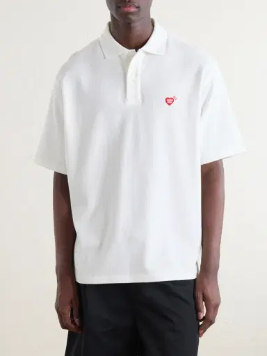 Human Made Logo-Detailed Cotton-Piqué Polo Shirt - Men | Thumbnail 3 Human Made Logo-Detailed Cotton-Piqué Polo Shirt - Men | Thumbnail 3