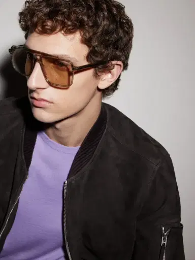 Tom Ford Kemp Aviator-Style Acetate Sunglasses - Men | Thumbnail 5 Tom Ford Kemp Aviator-Style Acetate Sunglasses - Men | Thumbnail 5