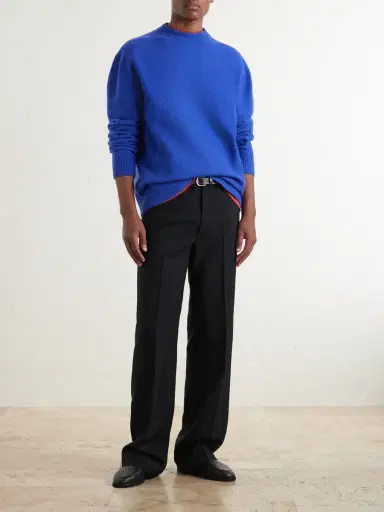 Jil Sander Boiled Wool Sweater - Men | Thumbnail 2 Jil Sander Boiled Wool Sweater - Men | Thumbnail 2