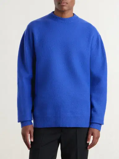 Jil Sander Boiled Wool Sweater - Men | Thumbnail 3 Jil Sander Boiled Wool Sweater - Men | Thumbnail 3