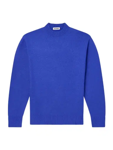 Jil Sander Boiled Wool Sweater - Men | Thumbnail 1 Jil Sander Boiled Wool Sweater - Men | Thumbnail 1