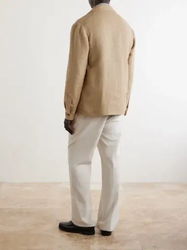 Polo Ralph Lauren Linen and Cotton-Blend Blazer - Men | Thumbnail 4 Polo Ralph Lauren Linen and Cotton-Blend Blazer - Men | Thumbnail 4