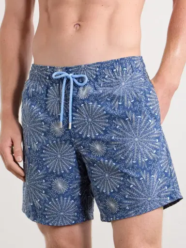 Vilebrequin Mistral Straight-Leg Mid-Length Embroidered Swim Shorts - Men | Thumbnail 2 Vilebrequin Mistral Straight-Leg Mid-Length Embroidered Swim Shorts - Men | Thumbnail 2