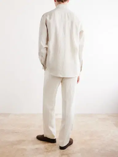 Zegna Linen Shirt - Men | Thumbnail 4 Zegna Linen Shirt - Men | Thumbnail 4