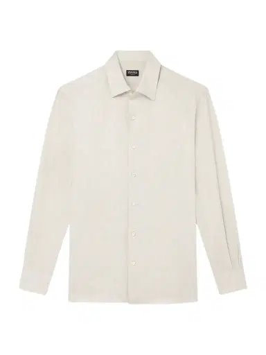 Zegna Linen Shirt - Men | Thumbnail 1 Zegna Linen Shirt - Men | Thumbnail 1