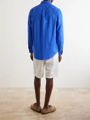 Polo Ralph Lauren Logo-Embroidered Cotton Shirt - Men | Thumbnail 4 Polo Ralph Lauren Logo-Embroidered Cotton Shirt - Men | Thumbnail 4