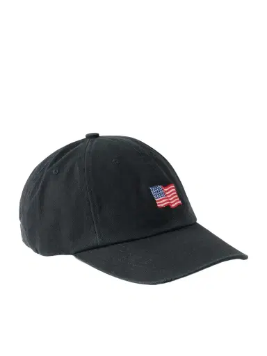 Cherry Los Angeles Mini Flag Embroidered Cotton-Twill Baseball Cap - Men | Thumbnail 1 Cherry Los Angeles Mini Flag Embroidered Cotton-Twill Baseball Cap - Men | Thumbnail 1