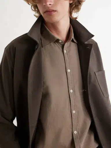 Massimo Alba Genova Cotton-Chambray Shirt - Men | Thumbnail 5 Massimo Alba Genova Cotton-Chambray Shirt - Men | Thumbnail 5