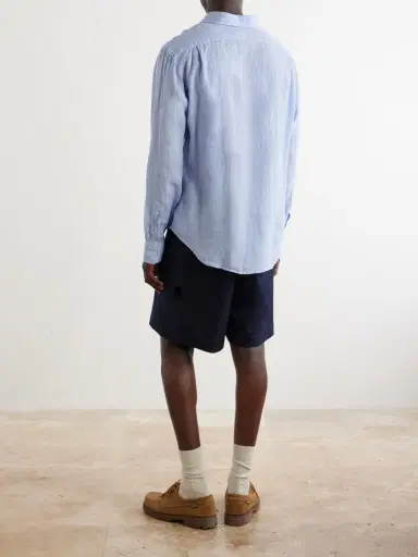 Polo Ralph Lauren Checked-Woven Linen Shirt - Men | Thumbnail 4 Polo Ralph Lauren Checked-Woven Linen Shirt - Men | Thumbnail 4