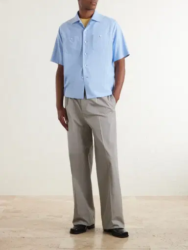 Jil Sander Silk Shirt - Men | Thumbnail 2 Jil Sander Silk Shirt - Men | Thumbnail 2
