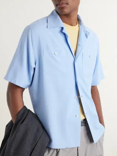 Jil Sander Silk Shirt - Men | Thumbnail 5 Jil Sander Silk Shirt - Men | Thumbnail 5