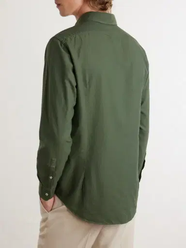 Massimo Alba Genova Cotton-Chambray Shirt - Men | Thumbnail 4 Massimo Alba Genova Cotton-Chambray Shirt - Men | Thumbnail 4