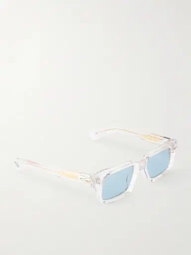 Jacques Marie Mage Belvedere Rectangular-Frame Acetate Sunglasses - Men | Thumbnail 4 Jacques Marie Mage Belvedere Rectangular-Frame Acetate Sunglasses - Men | Thumbnail 4