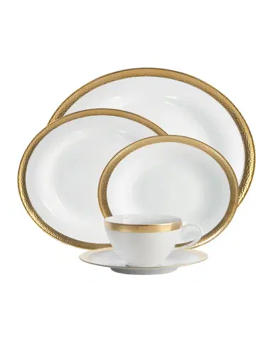 Michael Aram 5-Piece Goldsmith Dinnerware Place Setting | Thumbnail 3 Michael Aram 5-Piece Goldsmith Dinnerware Place Setting | Thumbnail 3