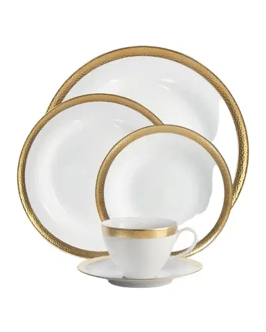 Michael Aram 5-Piece Goldsmith Dinnerware Place Setting | Thumbnail 1 Michael Aram 5-Piece Goldsmith Dinnerware Place Setting | Thumbnail 1