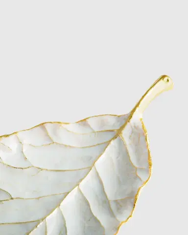 Michael Aram Winter Leaves Magnolia Dish | Thumbnail 2 Michael Aram Winter Leaves Magnolia Dish | Thumbnail 2