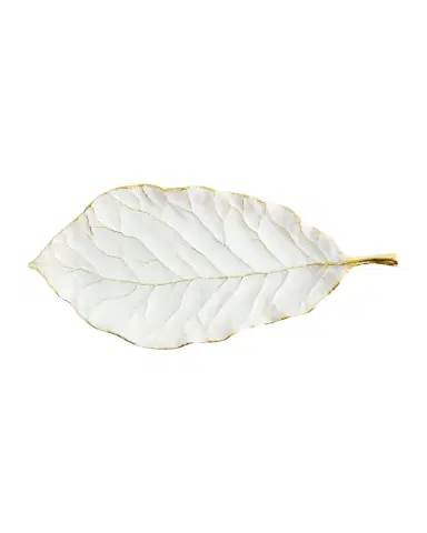 Michael Aram Winter Leaves Magnolia Dish | Thumbnail 1 Michael Aram Winter Leaves Magnolia Dish | Thumbnail 1