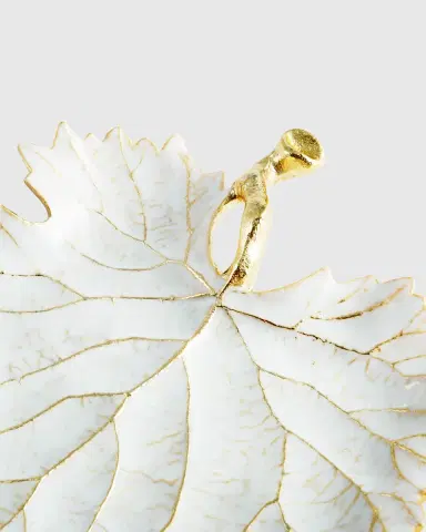 Michael Aram Winter Leaves Grape Leaf Dish | Thumbnail 2 Michael Aram Winter Leaves Grape Leaf Dish | Thumbnail 2