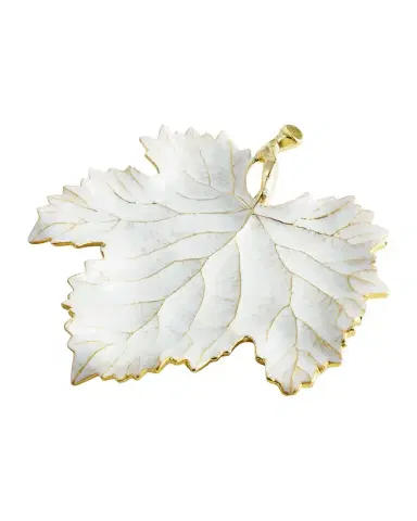 Michael Aram Winter Leaves Grape Leaf Dish | Thumbnail 1 Michael Aram Winter Leaves Grape Leaf Dish | Thumbnail 1