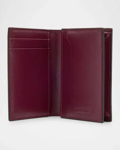 Montblanc Men's Meisterstuck Leather Bifold Card Holder | Thumbnail 2 Montblanc Men's Meisterstuck Leather Bifold Card Holder | Thumbnail 2