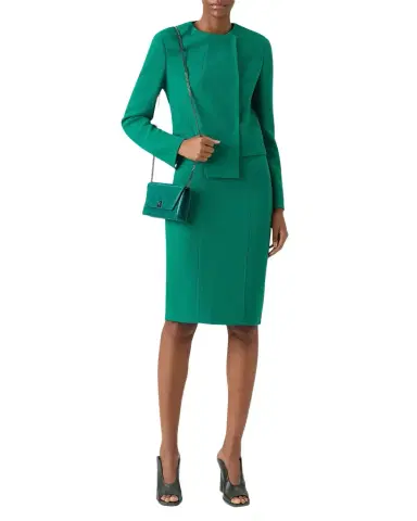 Akris Hemilio Asymmetric Double-Faced Wool Jacket | Thumbnail 1 Akris Hemilio Asymmetric Double-Faced Wool Jacket | Thumbnail 1
