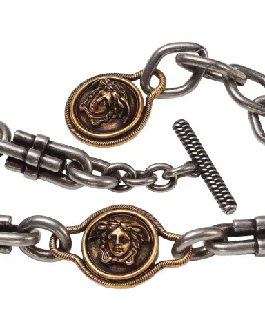 Versace Novantatre Medusa Link Bracelet | Thumbnail 1 Versace Novantatre Medusa Link Bracelet | Thumbnail 1