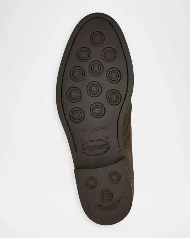 Ferragamo Men's Blake Construction Suede Desert Boots | Thumbnail 4 Ferragamo Men's Blake Construction Suede Desert Boots | Thumbnail 4