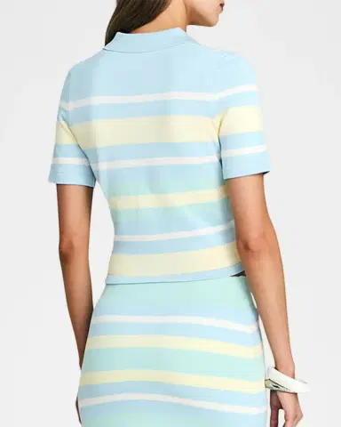 SEROYA Panie Knit Polo Top | Thumbnail 2 SEROYA Panie Knit Polo Top | Thumbnail 2