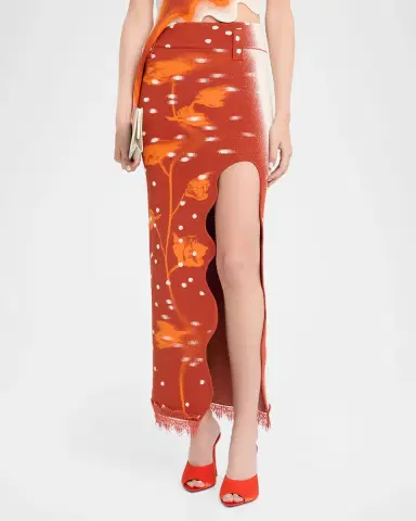 PH5 Lily Knit Wavy Slit Maxi Skirt | Thumbnail 3 PH5 Lily Knit Wavy Slit Maxi Skirt | Thumbnail 3
