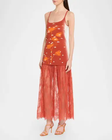 PH5 Ginger Mixed-Media Maxi Dress | Thumbnail 3 PH5 Ginger Mixed-Media Maxi Dress | Thumbnail 3