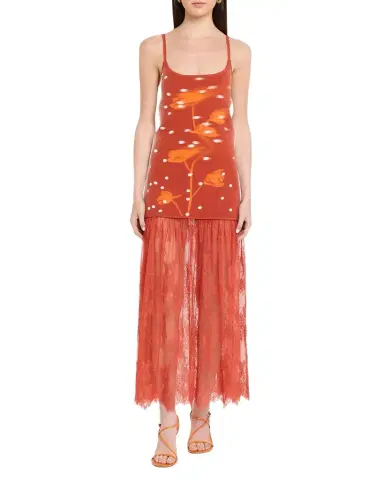 PH5 Ginger Mixed-Media Maxi Dress | Thumbnail 1 PH5 Ginger Mixed-Media Maxi Dress | Thumbnail 1