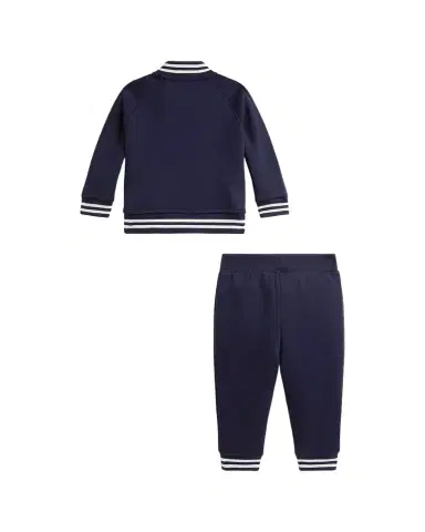 Polo Ralph Lauren Boy's Fleece Baseball Jacket & Joggers Set | Thumbnail 1 Polo Ralph Lauren Boy's Fleece Baseball Jacket & Joggers Set | Thumbnail 1